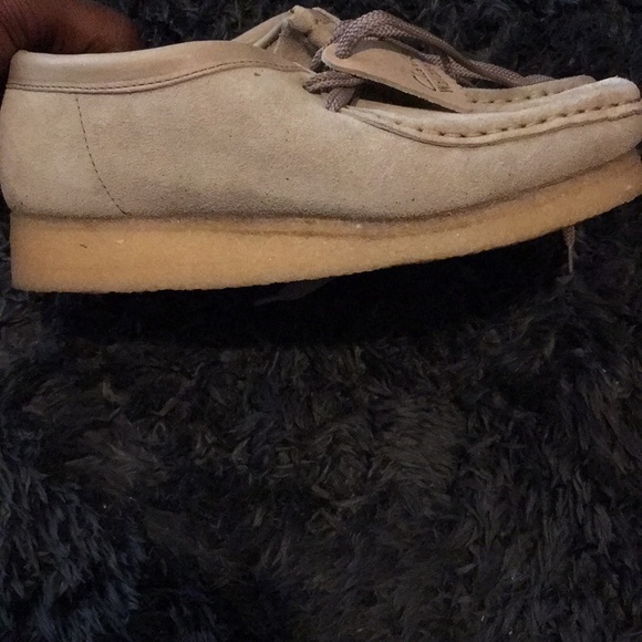 Clarks Women's Wallabee - Sand Suede - Picture 3 of 4